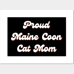 Maine Coon Cat Posters and Art